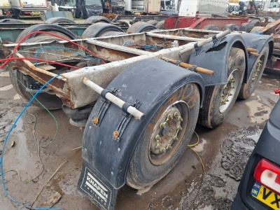Triaxle Trailer Chassis Section, Merecedes Discs - 4