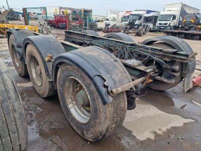 Triaxle Trailer Chassis Section, SAF Drum - 3