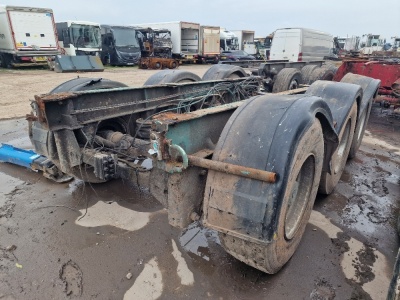 Triaxle Trailer Chassis Section, SAF Drum - 4