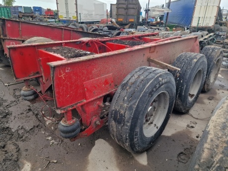 Triaxle Trailer Chassis Section - Alloys, ROR Drums