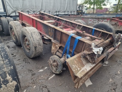 Triaxle Trailer Chassis Section - Mercedes Disc - 4