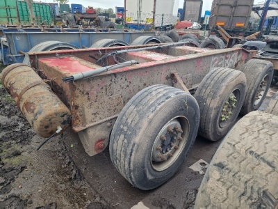 Triaxle Trailer Chassis Section - Mercedes Disc