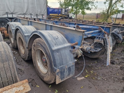 Triaxle Trailer Chassis Section - SAF Drum - 4