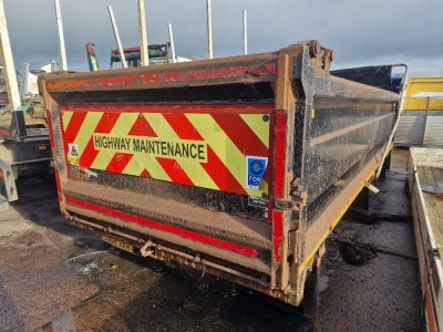 Outreach 8 Wheeler Steel Tipper Body - 3
