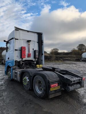 2020 Mercedes Actros Gigaspace 2551 6x2 Midlift Tractor Unit - 3