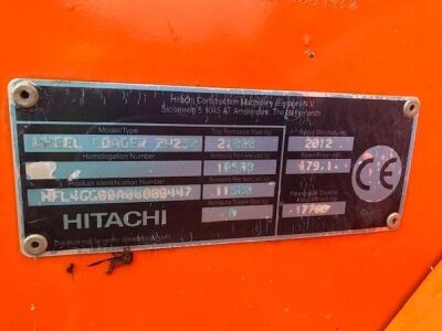 2012 Hitachi ZW250 Loading Shovel - 8