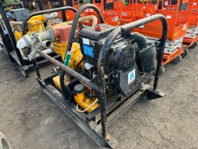 Selwood Large Diesel Powered Trash Pump - 2