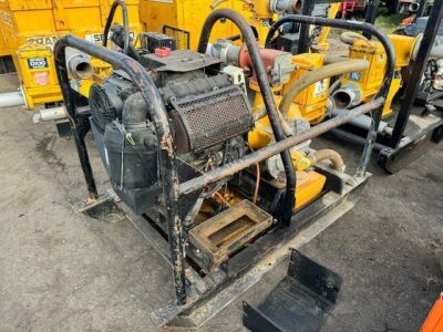 Selwood Large Diesel Powered Trash Pump - 4