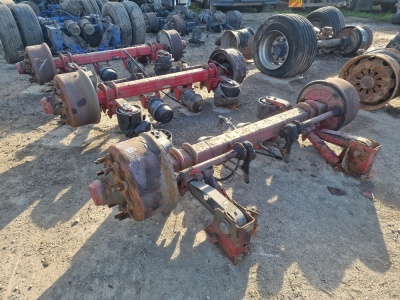 3x BPW Drum Brake Axles
