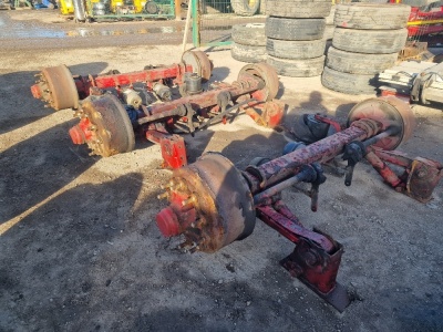 3x BPW Drum Brake Axles - 3