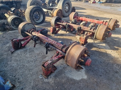 3x BPW Drum Brake Axles - 4