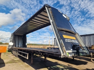 2017 Lawrence David Triaxle Curtainside Trailer 