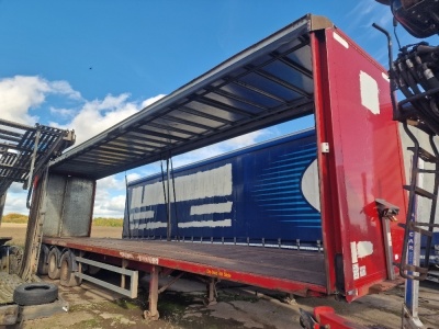 2008 Montracon Triaxle Curtainside Trailer