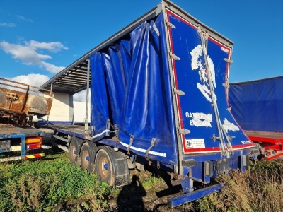 Montracon Triaxle Curtainside Trailer - 8
