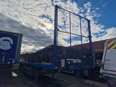 1988 York Tandem Axle Flat Trailer