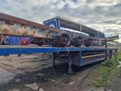 1988 York Tandem Axle Flat Trailer - 2