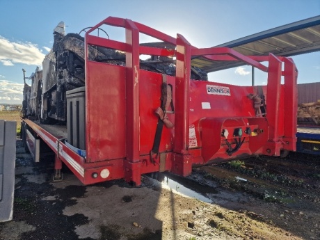 2020 Dennison Triaxle Flat Trailer