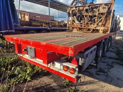 2020 Dennison Triaxle Flat Trailer - 8
