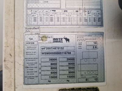 2013 Schmitz Triaxle Fridge Trailer - 7