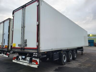 2016 Schmitz Dual Temp Triaxle Fridge Trailer - 2