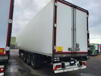 2016 Schmitz Dual Temp Triaxle Fridge Trailer - 3