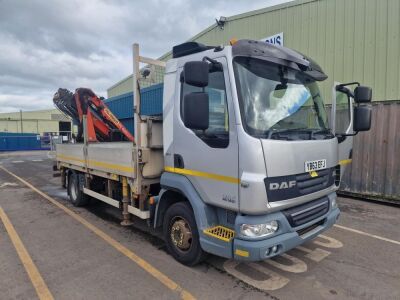 2013 DAF LF45.160 7.5 Tonne 4x2 Flatbed