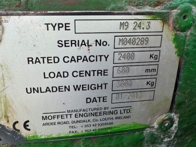 2013 Moffett M9 24.3 Forklift - 11