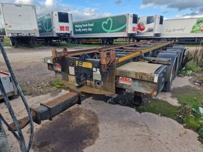 2011 McCauley Triaxle Drawbar Bin Trailer - 2