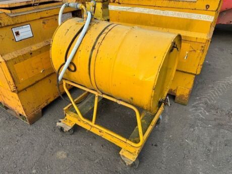 200ltr Air Barrel Pump on Wheels