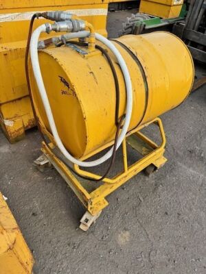 200ltr Air Barrel Pump on Wheels - 3