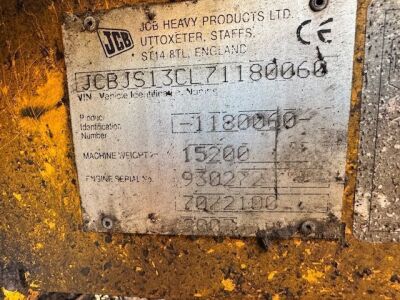2007 JCB JS130 Tracked Excavator - 7
