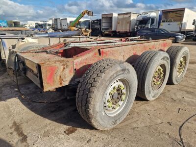 Triaxle Trailer Chassis Section, Mercedes Axles, Disc Brakes - 3