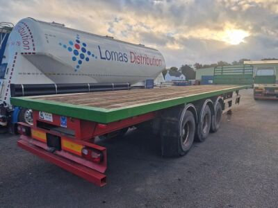 2005 Fruehauf Triaxle Flat Trailer - 4