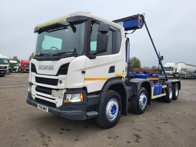 2018 Scania P410 8x4 Big Hook Loader - 2