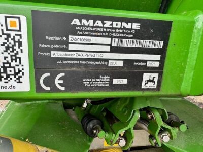 2021 Amazone ZA-X Perfect S350 Twin Disc Spreader - 5