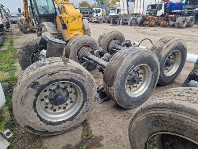 2012 3 x BPW Drum Brake Axles, Alloy Rims - 4