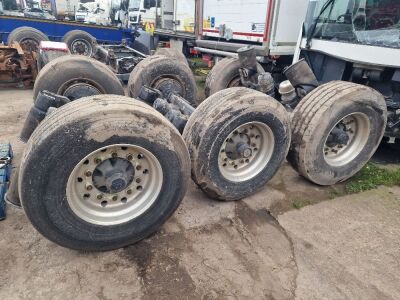 2012 3 x BPW Drum Brake Axles, Alloy Rims - 5
