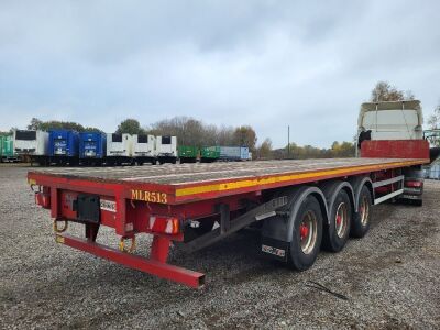 2012 Dennison Triaxle Flat Trailer