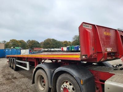 2012 Dennison Triaxle Flat Trailer - 4