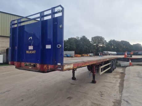 2012 Montracon Triaxle PSK Trailer