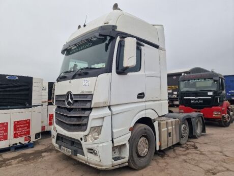 2014 Mercedes Actros 6x2 Tractor Unit