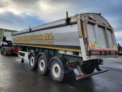 2014 Wilcox Triaxle Alloy Body Tipping Trailer  - 5