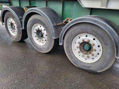 2014 Wilcox Triaxle Alloy Body Tipping Trailer  - 6