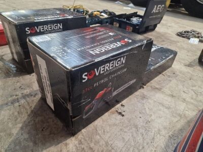 New Sovereign 37cc Petrol Chainsaw  - 3