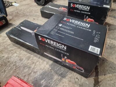 New Sovereign 37cc Petrol Chainsaw  - 2