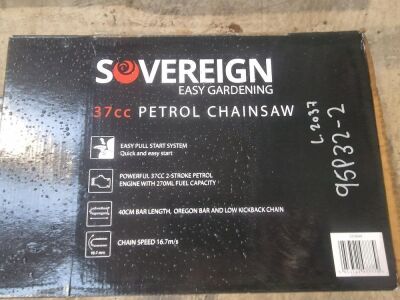 New Sovereign 37cc Petrol Chainsaw  - 3