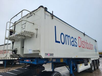 2020 Fruehauf Triaxle Alloy Body Tipping Trailer - 2