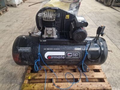 2018 Airmate 3hp/200 SRB 90ltr Compressor - 3