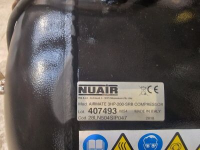 2018 Airmate 3hp/200 SRB 90ltr Compressor - 5