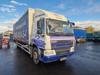 2012 DAF CF65.250 4x2 Curtainside Rigid